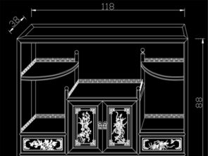 中式古典明清家具茶桌CAD图纸及下单料平面设计图下载指南