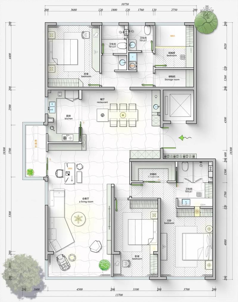 【kiven 设计工作室】 20241: 平面方案设计 350rmb  【提供三个方案
